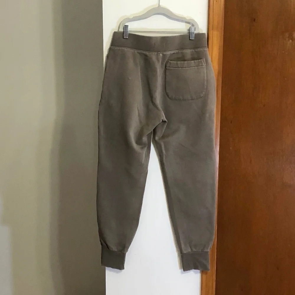 TNA Tan Ribbed Sweatpants - Picture 2 of 5